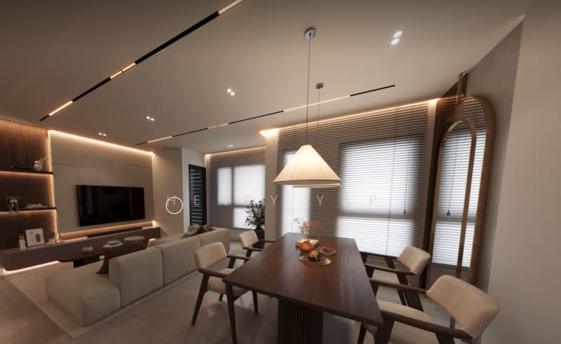 Servis Apartment untuk Dijual di The Queenwoodz @ Bukit Jalil - Henry Yap - Living Room - PropertyGuru.com.my