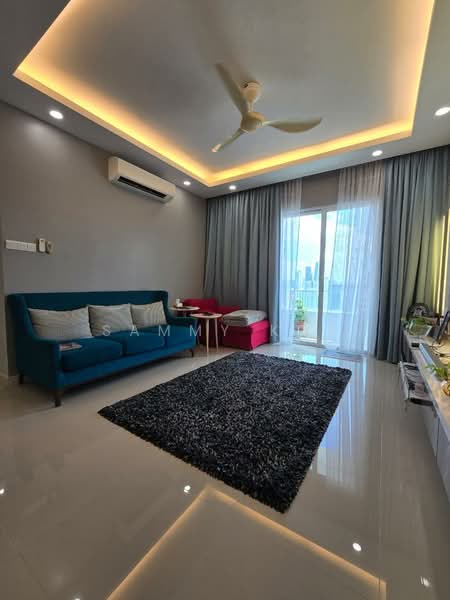 Condominium for Sale at Scenaria @ North Kiara Hills - Sammy Kok - Living Room - PropertyGuru.com.my