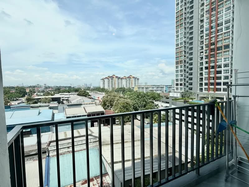 Service Residence for Sale at Greenfield Regency - Leon Ng - Balcony - PropertyGuru.com.my