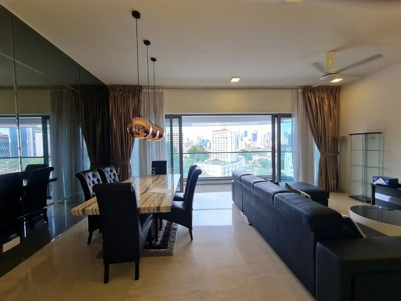 Service Residence for Sale at The Sentral Residences - Jessie Lim - Living Room - PropertyGuru.com.my