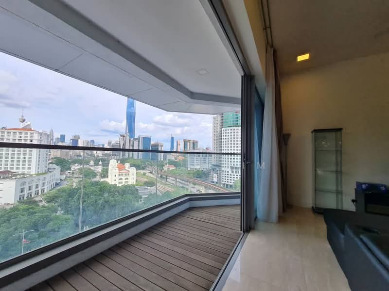 Service Residence for Sale at The Sentral Residences - Jessie Lim - Balcony - PropertyGuru.com.my
