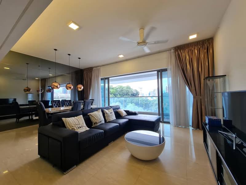 Service Residence for Sale at The Sentral Residences - Jessie Lim - Living Room - PropertyGuru.com.my