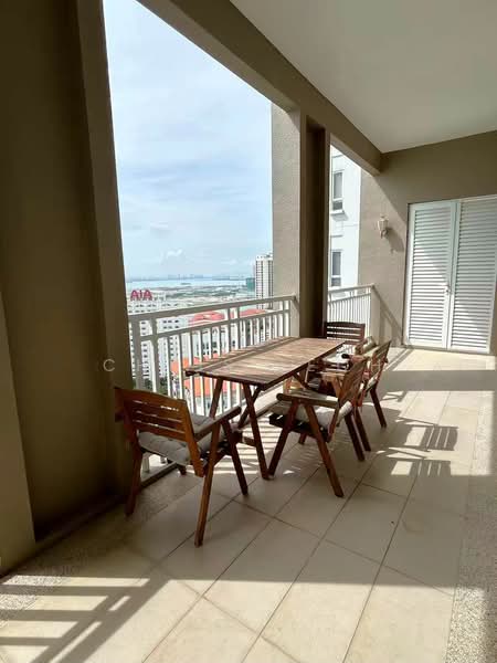 Condominium for Rent at Quayside Seafront Resort Condominiums - Chris Teoh - Balcony - PropertyGuru.com.my