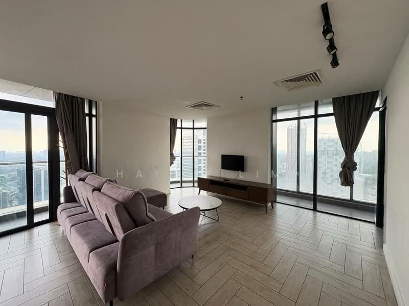 Service Residence for Rent at SOHO @ Empire City - Hailey Lim - Living Room - PropertyGuru.com.my