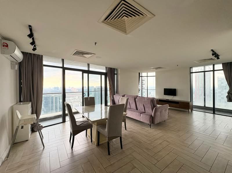 Service Residence for Rent at SOHO @ Empire City - Hailey Lim - Living Room - PropertyGuru.com.my