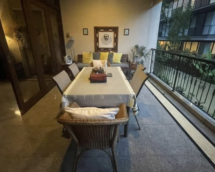 Pangsapuri untuk Dijual di 16 Taman U-Thant - Justin Voon - Balcony - PropertyGuru.com.my