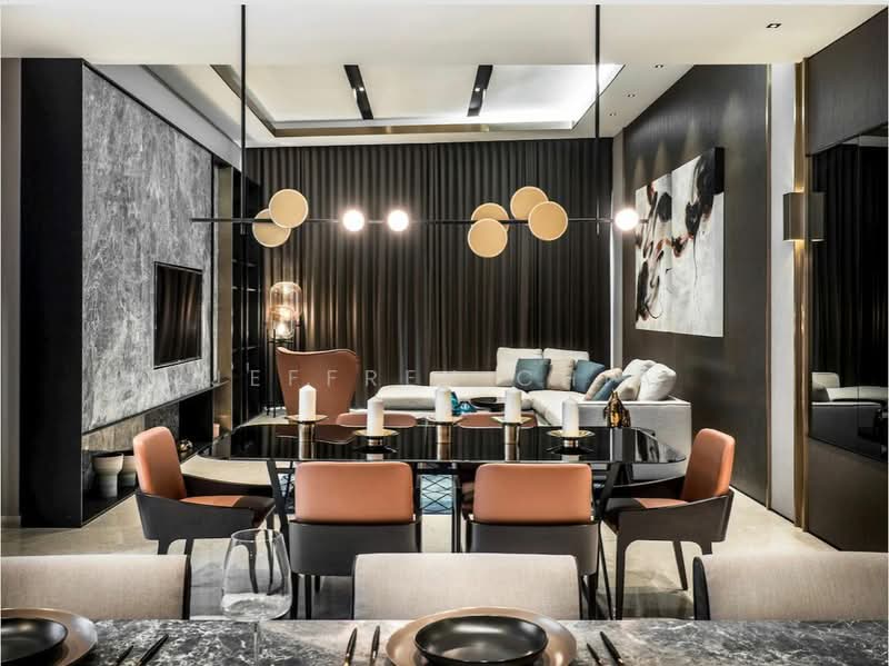 Servis Apartment untuk Dijual di Damansara City Residency (DC Residensi) - Jeffrey Chia - Living Room - PropertyGuru.com.my