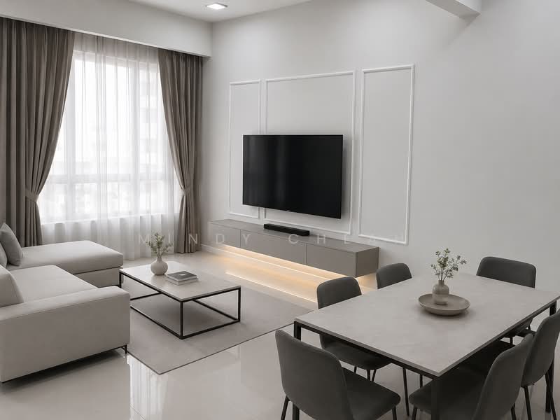 Rumah Bandar untuk Disewa di Taman Akasia (Semenyih) - Mindy Cheah - Living Room - PropertyGuru.com.my