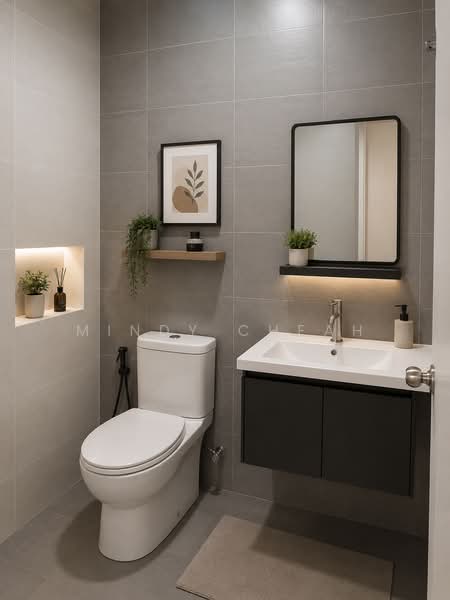 Rumah Bandar untuk Disewa di Taman Akasia (Semenyih) - Mindy Cheah - Bathroom - PropertyGuru.com.my