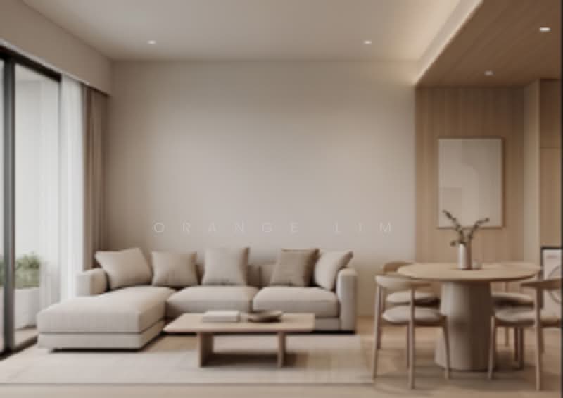 Pangsapuri untuk Dijual di LSH Sentul - Orange Lim - Living Room - PropertyGuru.com.my