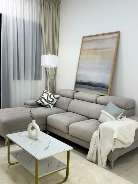 Servis Apartment untuk Disewa di NOVUM - Jennie Lim - Living Room - PropertyGuru.com.my