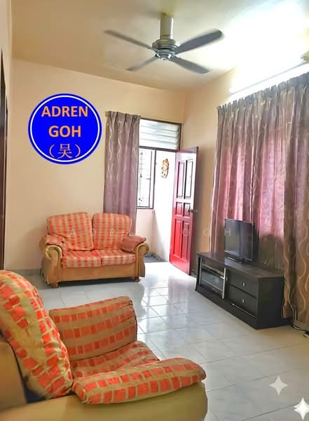 Rumah Flat untuk Disewa di Taman Terubong Jaya - Adren Goh - Living Room - PropertyGuru.com.my