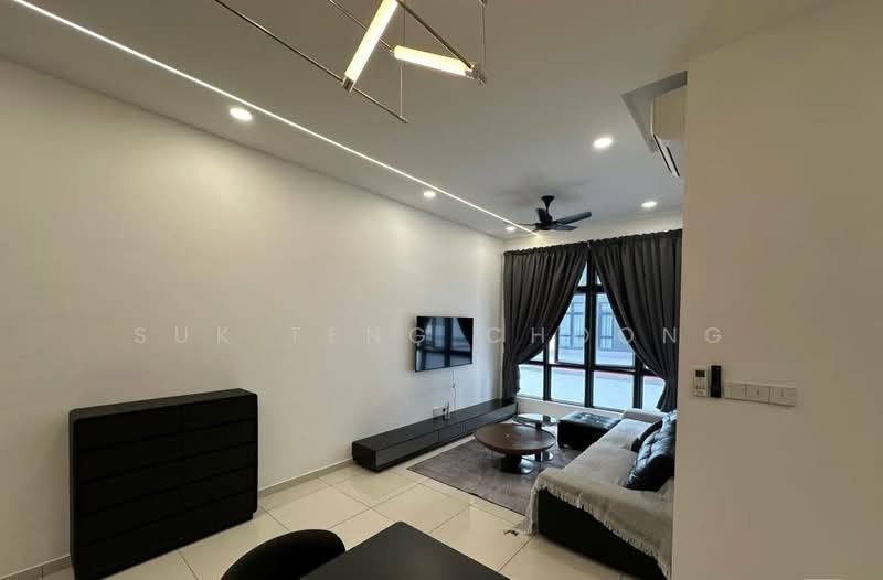 Servis Apartment untuk Disewa di Space Residency - Suk Teng Choong - Living Room - PropertyGuru.com.my