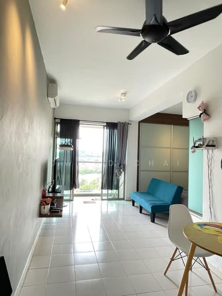 Servis Apartment untuk Dijual di Ritze Perdana 1 - Edward Chai - Living Room - PropertyGuru.com.my