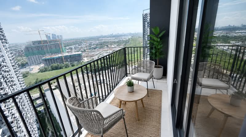 Service Residence for Rent at Huni @ Eco Ardence - Amy Oktavia - Balcony - PropertyGuru.com.my