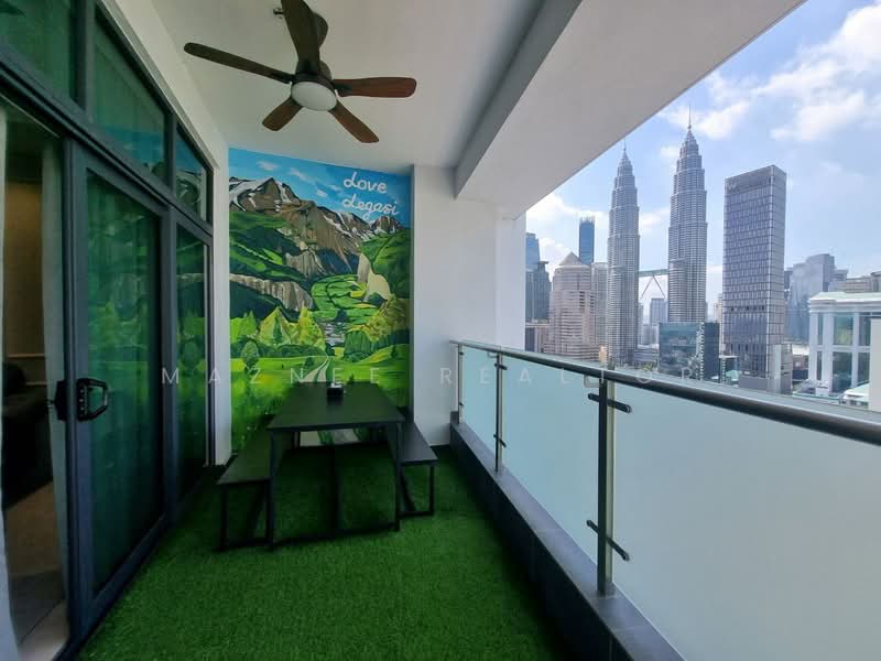 Kondominium untuk Disewa di Legasi Kampung Bharu - Maznee Realtor - Balcony - PropertyGuru.com.my