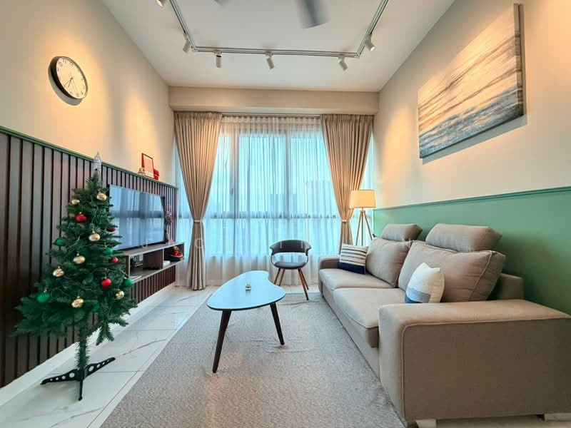 Service Residence for Rent at Cubic Botanical - Jacquin Tan - Living Room - PropertyGuru.com.my