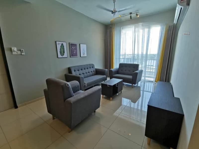 Kondominium untuk Disewa di Casa Residence - C.H. Lee - Living Room - PropertyGuru.com.my