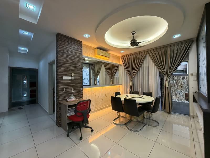 Rumah Kluster untuk Disewa di Taman Gaya (Ulu Tiram) - Jessy Koh - Dining Room - PropertyGuru.com.my