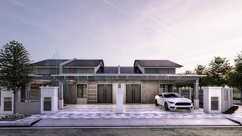 Rumah Teres 2 Tingkat untuk Dijual di Taman Sungai Kapar Indah (Kapar) - Kent Lee Jing Guang - Exterior - PropertyGuru.com.my
