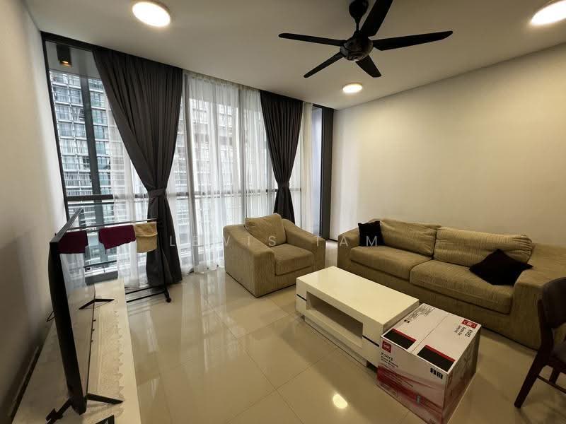 Kondominium untuk Disewa di The Fennel - Lewis Tam - Living Room - PropertyGuru.com.my