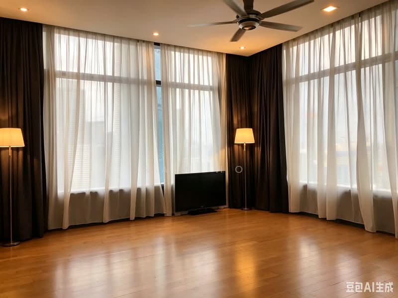 Condominium for Sale at Condominium @ The Troika - Sam Ho - Living Room - PropertyGuru.com.my