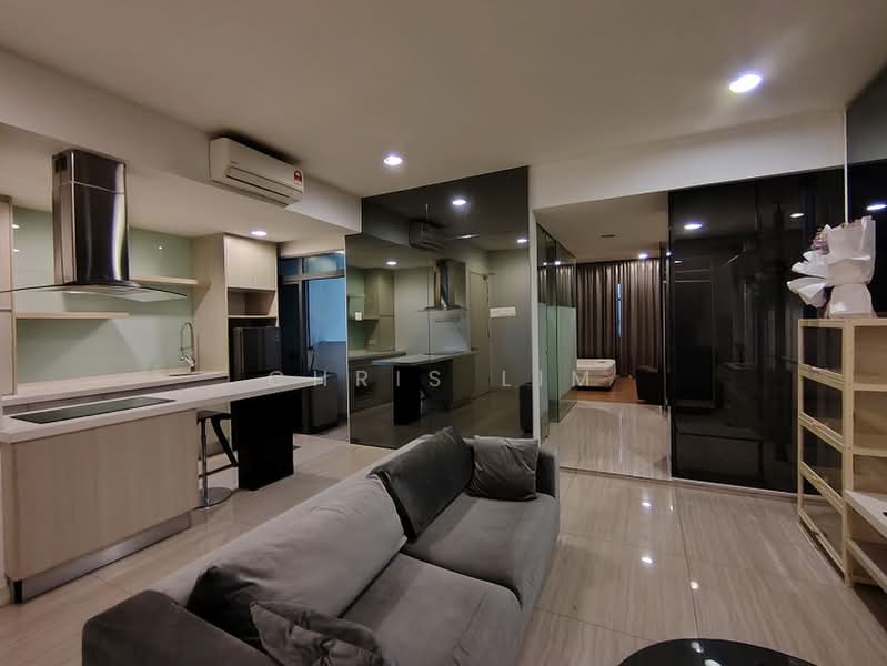 Servis Apartment untuk Disewa di Eve Suite / NZX Square - Chris Lim - Living Room - PropertyGuru.com.my