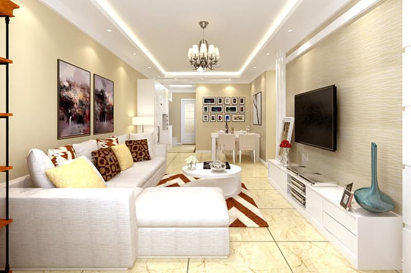 2-storey Terraced House for Sale in Bangi (Selangor) - Brilliant Tan - Living Room - PropertyGuru.com.my