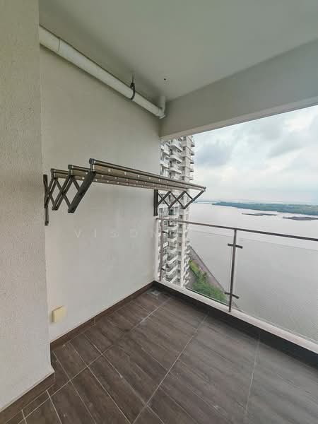 Kondominium untuk Disewa di Bay Laurel @ Country Garden Danga Bay - Vison Foo - Balcony - PropertyGuru.com.my