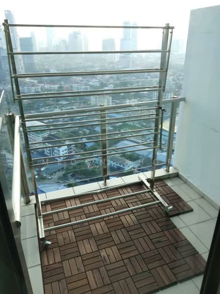 Servis Apartment untuk Dijual di Setia SKY Residences - Meoon Khor - Balcony - PropertyGuru.com.my
