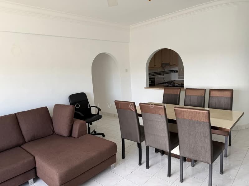 Kondominium untuk Disewa di Le Renaissance - OLIVIA OH - Living Room - PropertyGuru.com.my