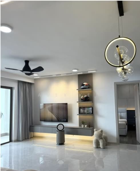 Service Residence for Sale at The Rosewoodz @ Bukit Jalil - Avex Kee - Living Room - PropertyGuru.com.my