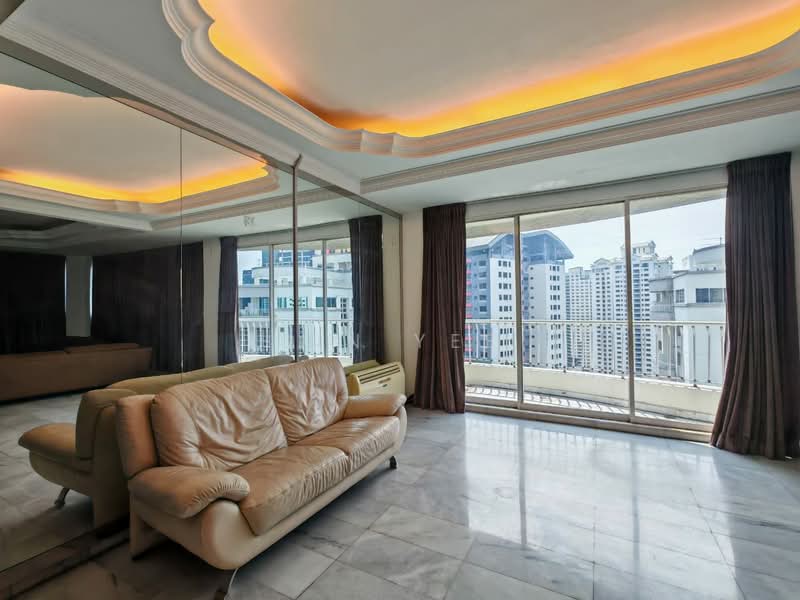 Kondominium untuk Dijual di Mont Kiara Pelangi - Sin Yee - Living Room - PropertyGuru.com.my
