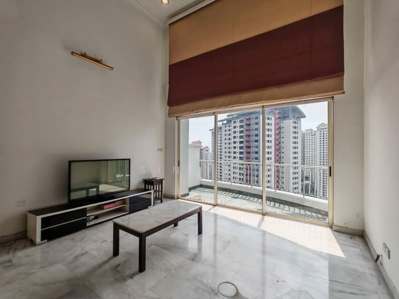 Kondominium untuk Dijual di Mont Kiara Pelangi - Sin Yee - Living Room - PropertyGuru.com.my