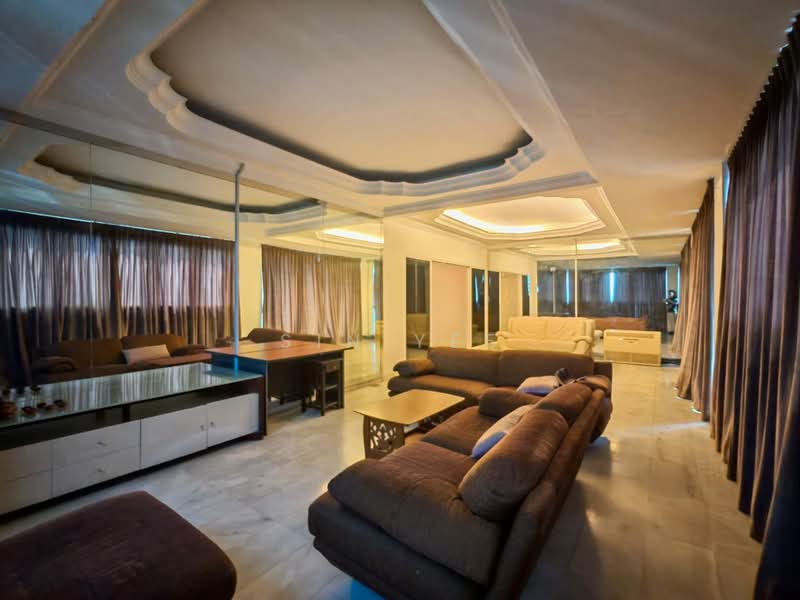Kondominium untuk Dijual di Mont Kiara Pelangi - Sin Yee - Living Room - PropertyGuru.com.my