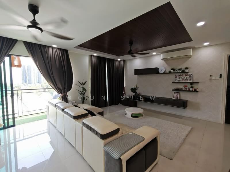 Condominium for Sale at Raffel Tower - Boon Siew - Living Room - PropertyGuru.com.my