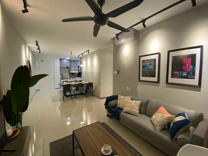 Servis Apartment untuk Disewa di United Point (Residensi Berpadu) - Benson Ng - Living Room - PropertyGuru.com.my