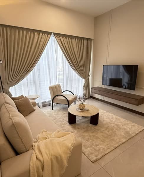 Service Residence for Sale at The Rosewoodz @ Bukit Jalil - Avex Kee - Living Room - PropertyGuru.com.my