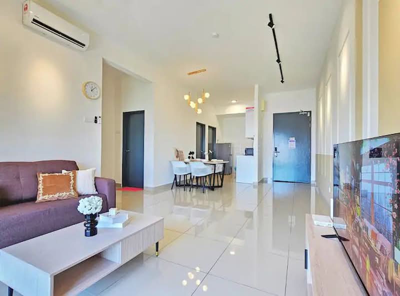 Service Residence for Sale at Aera Residence - JH Goh - Living Room - PropertyGuru.com.my