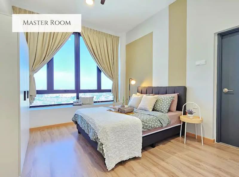 Service Residence for Sale at Aera Residence - JH Goh - Master Bedroom - PropertyGuru.com.my