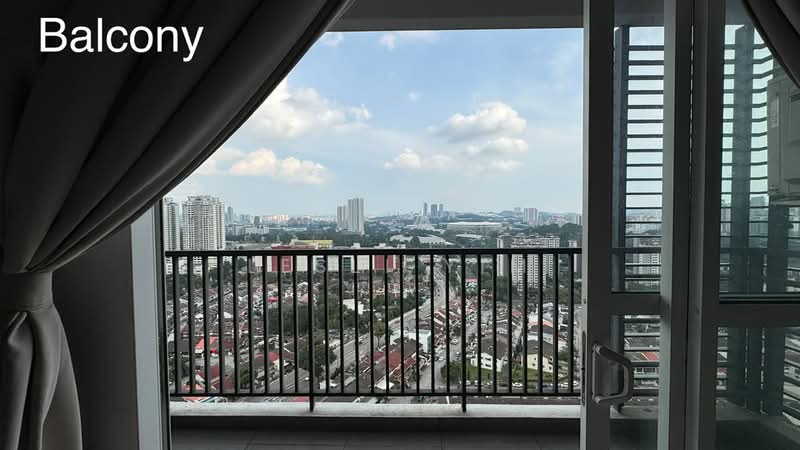 Service Residence for Rent at Pinnacle Sri Petaling - Lesli Yim - Balcony - PropertyGuru.com.my