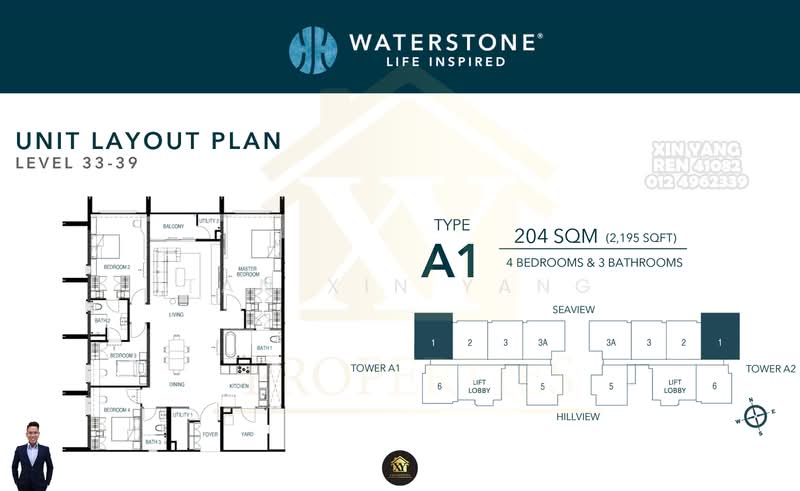 Kondominium untuk Dijual di Waterstone - Tan Xin Yang - PropertyGuru.com.my