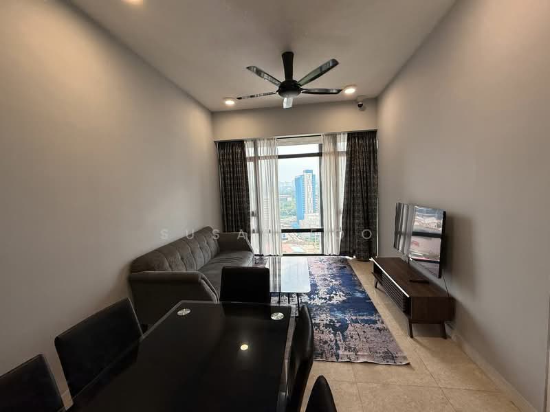 Servis Apartment untuk Disewa di Anggun Residences - Susan Foo - Living Room - PropertyGuru.com.my