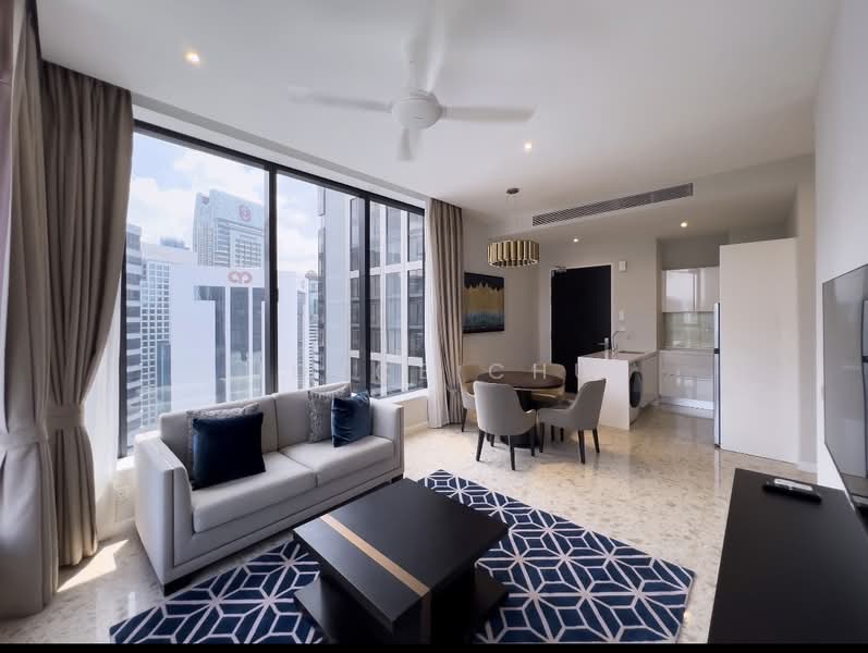 Servis Apartment untuk Disewa di Pavilion Ceylon Hill - Joyce Chu - Living Room - PropertyGuru.com.my