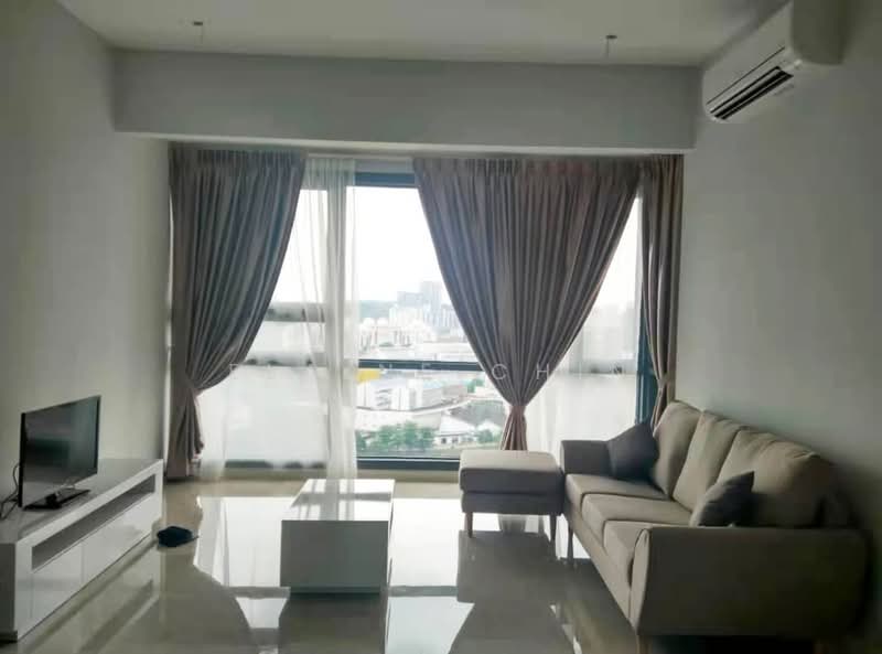 Servis Apartment untuk Disewa di Vogue Suites One - Elaine Chin - Living Room - PropertyGuru.com.my