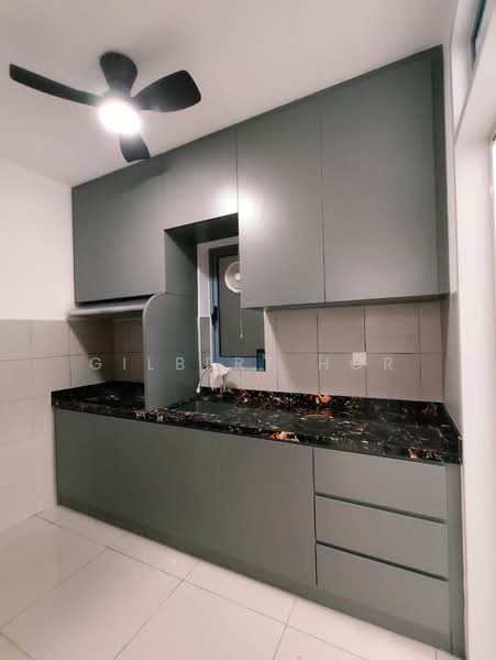 Kondominium untuk Disewa di Sky Awani Residensi 3 - Gilbert Hor - Kitchen - PropertyGuru.com.my