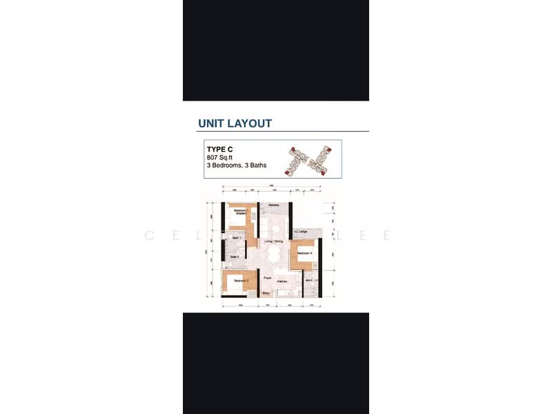 Service Residence for Sale at Skypark Kepler @ Lido Waterfront Boulevard - Celeste Lee - PropertyGuru.com.my