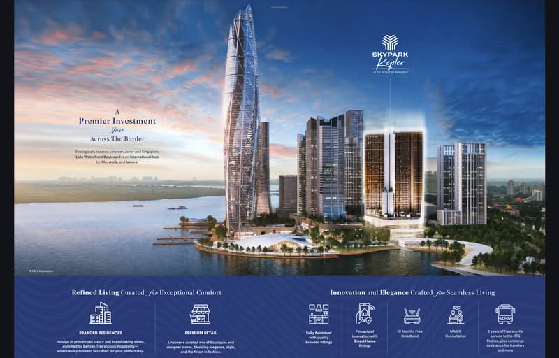 Service Residence for Sale at Skypark Kepler @ Lido Waterfront Boulevard - Celeste Lee - PropertyGuru.com.my