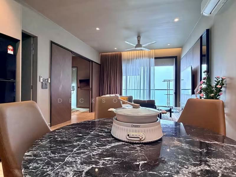 Servis Apartment untuk Dijual di Antara Genting Highlands - Deckson Tan - Living Room - PropertyGuru.com.my