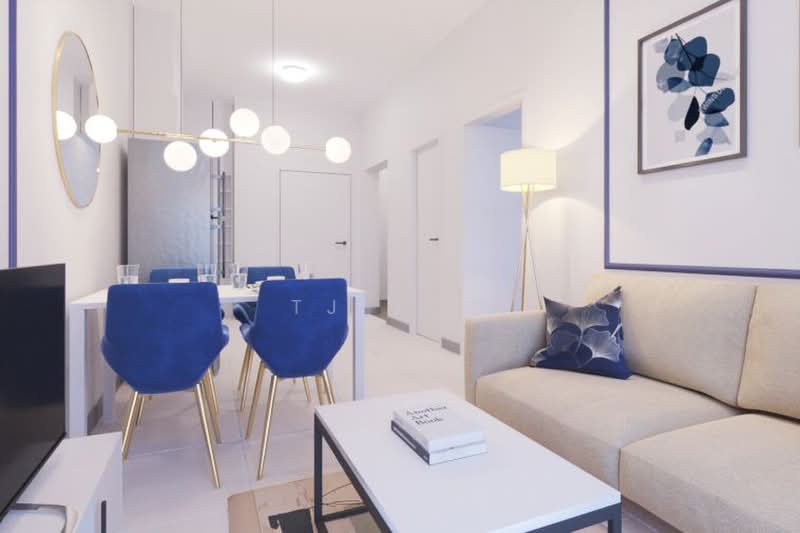 Servis Apartment untuk Disewa di The Atrium - TJ Yoo - Living Room - PropertyGuru.com.my